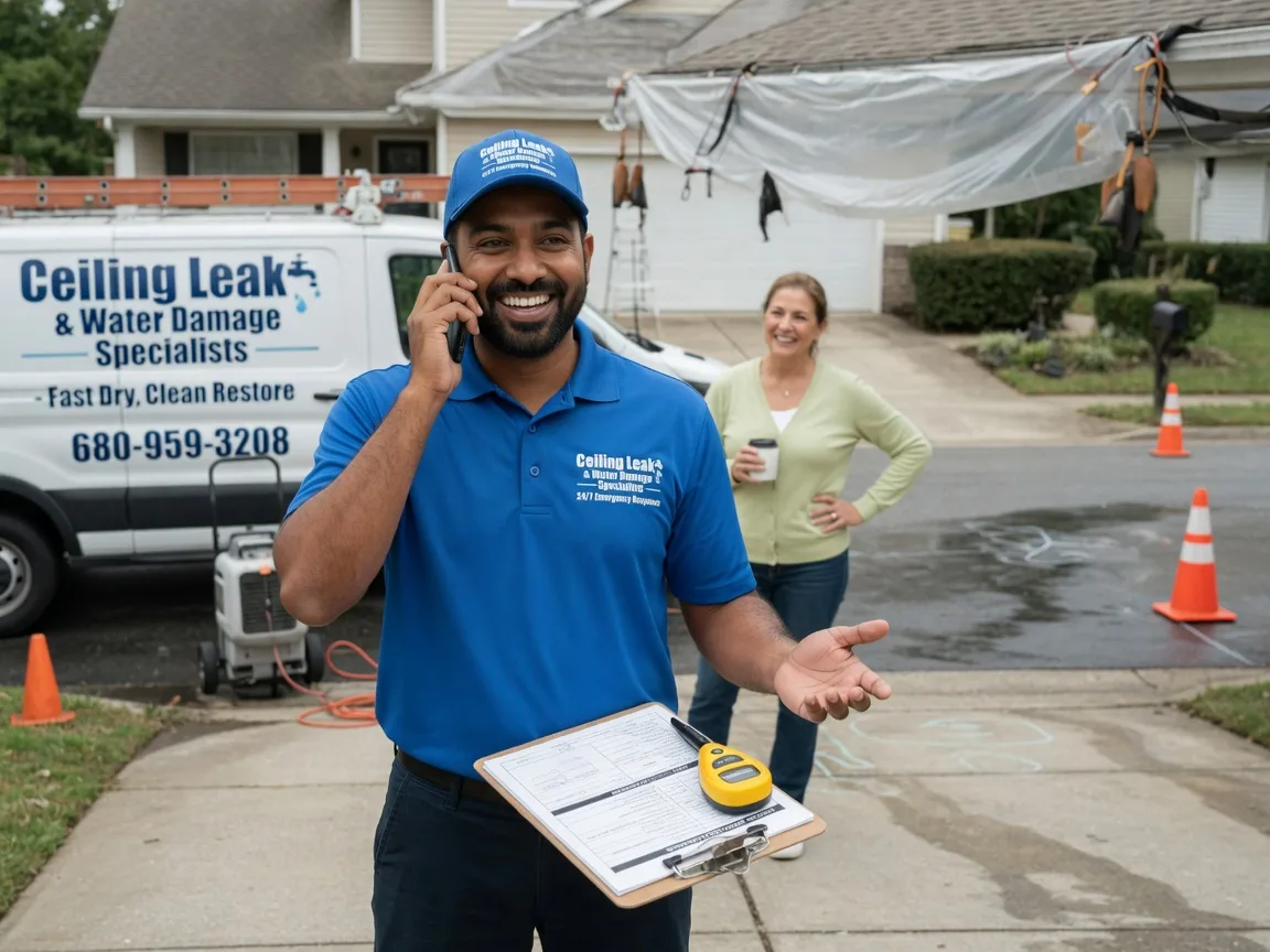 Ceiling Leak Cleanup Magdalena, NM FAQs